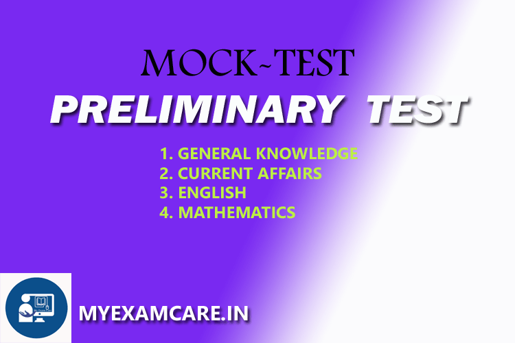Read more about the article Preliminary Test – 1