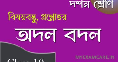পান্নালাল প্যাটেলের গল্প অদল বদল