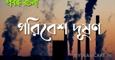 পরিবেশ দূষণ