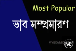 Read more about the article ভাব সম্প্রসারণের উদাহরণ