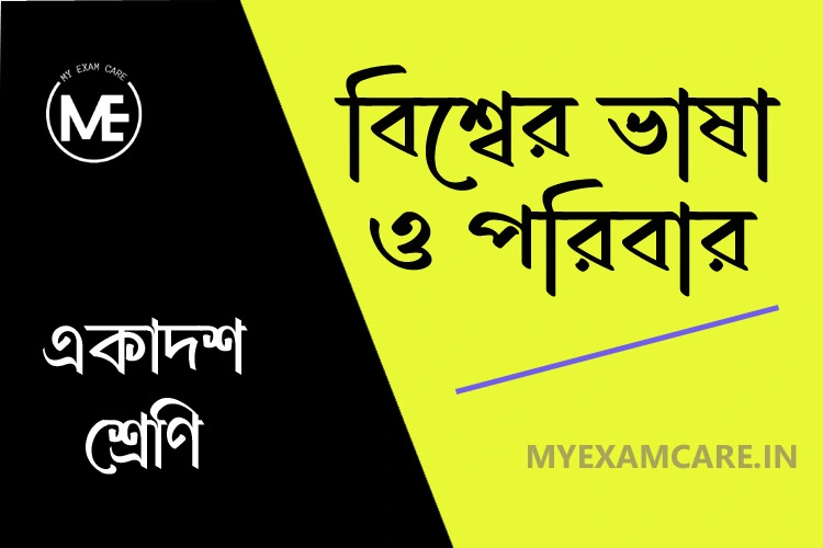 Read more about the article বিশ্বের ভাষা ও পরিবার | একাদশ শ্রেণি বাংলা প্রশ্ন উত্তর | PDF Notes